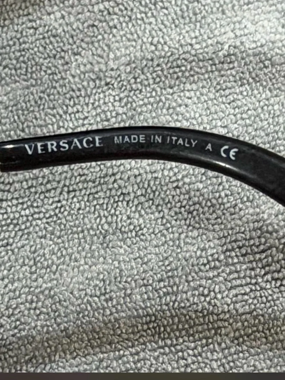 Versace Stud-Trim Rose Gold Sunglasses with Pink Mirrored Lenses - Picture 2 of 4